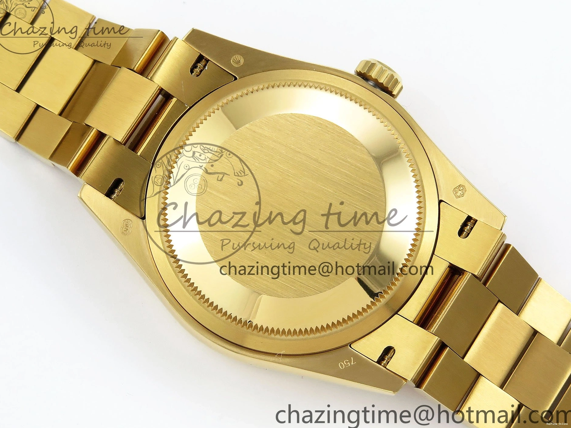 0103 StreetReady Day Date 36 YG TWSF Best Edition YG Diamonds Dial on YG Bracelet A 1616